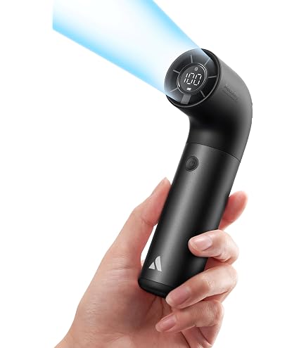 Amazon | Aecoolyポータブルハンドヘルドファン、強力なターボエア