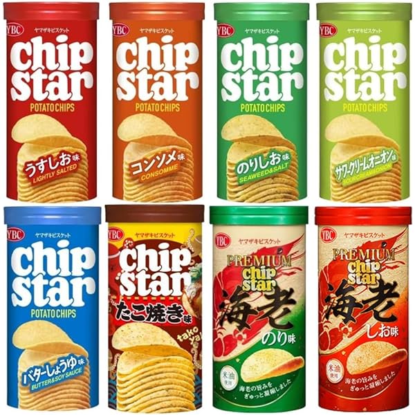Amazon.co.jp: チップスターS 50g 8種セット : 食品・飲料・お酒
