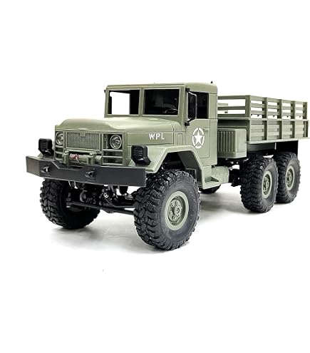 Amazon.co.jp: WPL 1/16スケール 6WD RTR ミリタリートラックラジコン