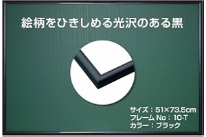 [Amazon.co.jp Exclusive] Epoch Corporation, Made in Japan, Aluminum Puzzle Frame, Panel Max Plus, Black, 20.1 x 29.9 inches (51 x 73.5 cm), Panel No. 10-T, Includes 2 Backboards, Hanging String, Cell