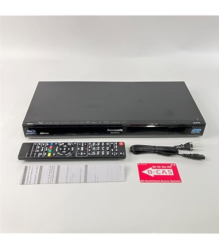 Amazon | パナソニック 500GB 1チューナー ブルーレイレコーダー
