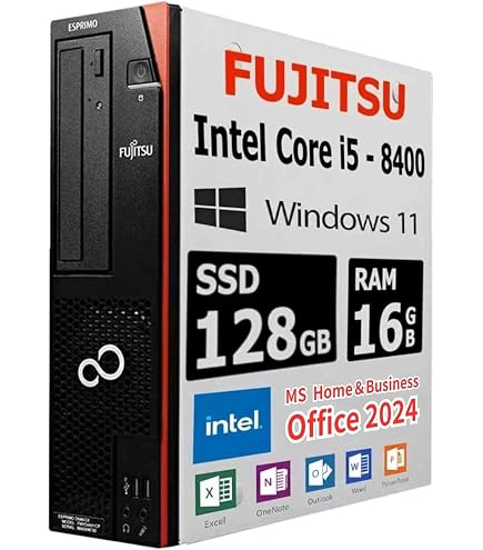 Amazon.co.jp: 富士通 ESPRIMO D587/RX Core i5-7500 3.4GHz 8GB 256GB