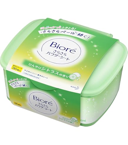 【EPエレノアさん専用】ビオレ さらさらパウダーシート　40個セット Amazon | ビオレ さらさらパウダーシート せっけんの香り 本体 36枚