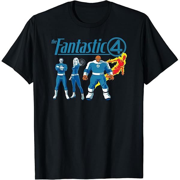 激レア！新品未使用！海外限定！日本未発売！ Fantastic4 Tシャツ 激レア！新品未使用！海外限定！日本未発売！ Fantastic4 Tシャツ