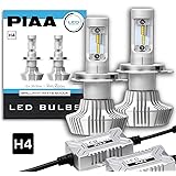 【Amazon.co.jp 限定】PIAA ヘッドライト用 LEDバルブ 6000Kシリーズ 3000/4000lm H4 12V 20/20W車検対応 2個入 X7340