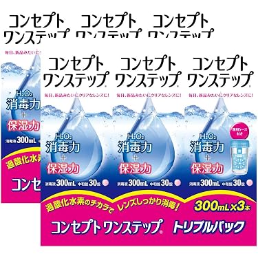 Amazon | 【医薬部外品】コンセプトワンステップ300ml×6本 中和錠30錠