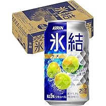 Amazon.co.jp: キリン 氷結 ウメ 350ml×1ケース/24本入 : 食品・飲料・お酒