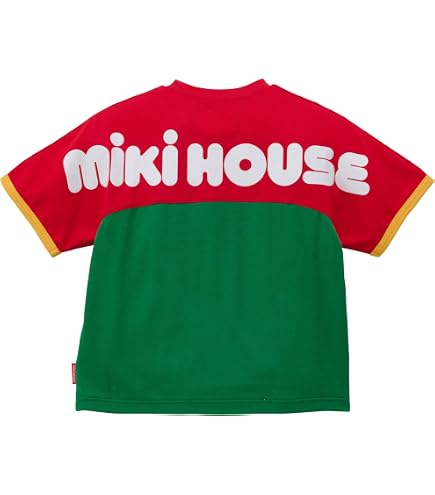 Amazon | 【 ミキハウス 】 Tシャツ （ 大人用 ） ボックスロゴ 半袖