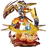 ユニークアートスタジオ デジモンアドベンチャー 大型スタチューシリーズ デジモンアドベンチャー WARGREYMON ポリストーン製 塗装済み 完成品 フィギュア