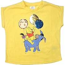 Amazon | [タキヒヨー] プー スパンコール 半袖 Tシャツ ビッグ  