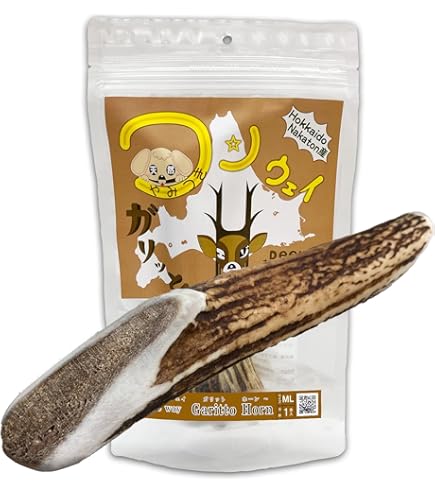 Amazon.co.jp: +One way 【長持ち】鹿の角 レギュラー Mサイズ(中型犬