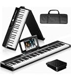 Amazon | TERENCE 電子ピアノ 88鍵盤 折り畳み式 ピアノ 充電式 タッチ