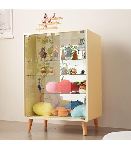 Amazon.co.jp: IKEA/イケア HAUGA/ハウガ：キャビネット ガラス扉