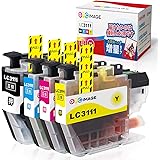 GPC Image ブラザー対応 Brother LC3111-4PK インクカートリッジ 4色セット ブラザー LC3111 互換インク 残量表示機能 2年保証 個包装 大容量 説明書付