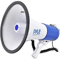Amazon | 【Pyle パイル 50W メガホン 拡声器 】1097mまで音声が届く