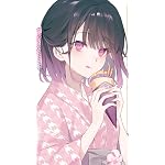 塩対応の佐藤さんが俺にだけ甘い XFVGA(480×854)壁紙 佐藤こはる（さとう こはる）