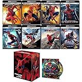 【Amazon.co.jp限定】スパイダーマン シリーズ 4K ULTRA HD & ブルーレイ 8MOVIEセット【完全数量限定】(オリジナル特典 スペシャル・ボーナスディスク+オリジナル・三方背 全巻収納ボックス(3スパイダーマン)付) [Blu