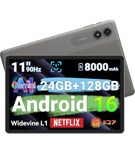 Amazon.co.jp: 【Android16 タブレット 11インチ 新登場】ZENVA T90