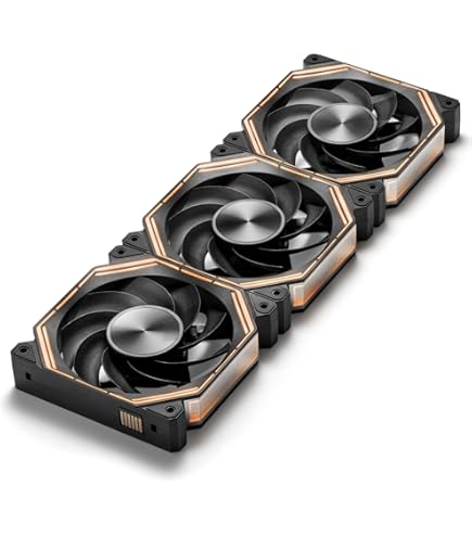 Amazon.co.jp: darkFlash INF34 120mm PCケースファン デイジー 