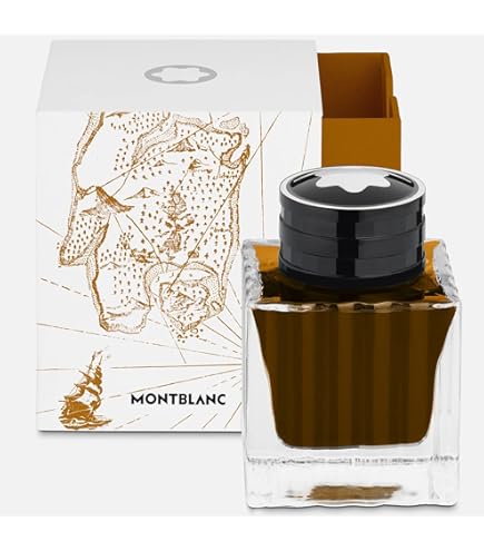 MONTBLANC モンブラン 限定 インクボトル 茶色 Amazon | MONTBLANC モンブラン 万年筆 インク トフィーブラウン