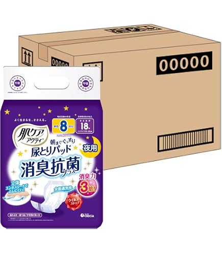 Amazon.co.jp: 日本製紙クレシア 肌ケア アクティ 尿とりパッド 消臭