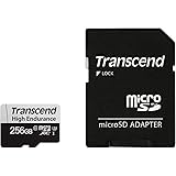 トランセンドジャパン 高耐久 microSDカード 256GB UHS-I U3 Class10 ドライブレコーダー セキュリティカメラ用 SDカード変換アダプタ付 TS256GUSD350V