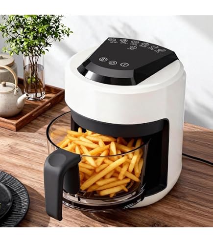 Amazon.co.jp: 2520度 ノンフライヤー エアーフライヤー 可視化