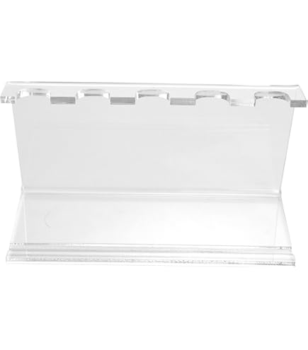 FixtureDisplays® Medium Multiple Plate Acrylic Rack Display Holder - View #13