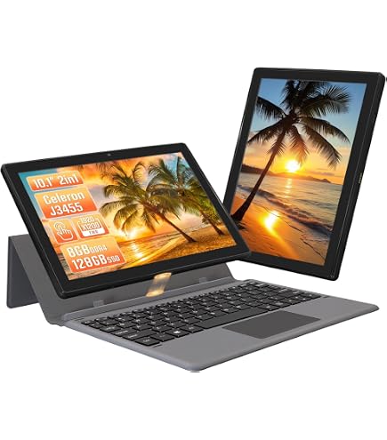 Amazon.co.jp: NIAKUN 2 in 1 タブレット N100 ノートパソコン