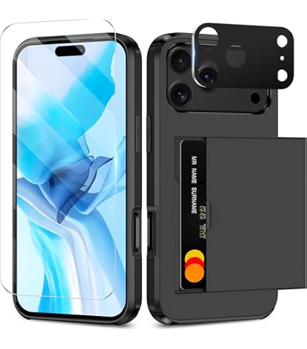 iPhone 16 Pro Max シリコーンケース・画面保護・カメラ保護付き Amazon.co.jp: COOLDEN 対応 iPhone 16 Pro Max ケース カード 収納