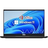 DELL ノートPC 7280 / 12.5型 / Win 11 Pro/MS Office H&B 2019 / Core i5-6300U / WEBカメラ/Bluetooth/HDMI/wajunのWIFI/Type-C / 8GB / 1TB