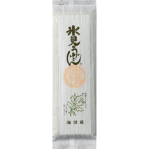 海津屋 氷見うどん よもぎめん