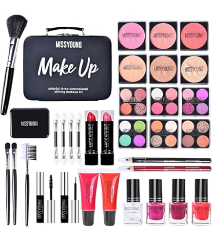 pams メイク道具　一式 Amazon | メイクセット 初心者 メイク道具 一式 23個【アップグレード