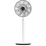 バルミューダ ザ・グリーンファン (ホワイト×ブラック) 扇風機 DCモーター 二重構造の羽根 超静音 BALMUDA The GreenFan EGF-1700-WK