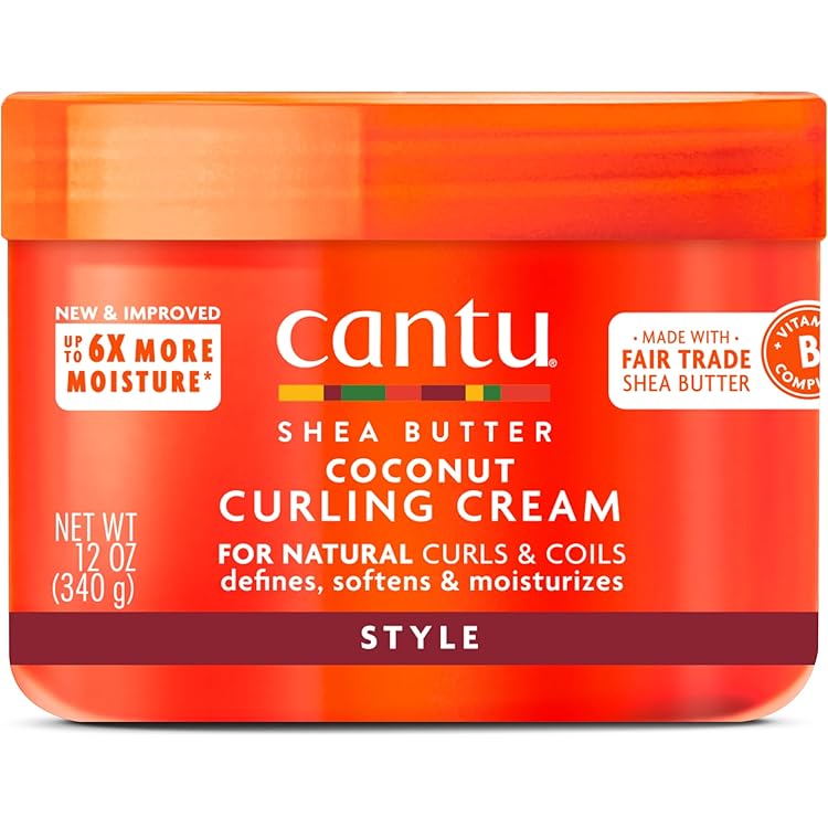 Amazon.co.jp: Cantu Shea Butter for Natural Hair Coconut Curling