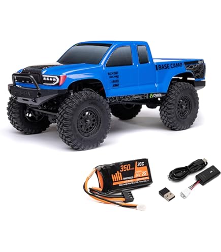 Amazon.co.jp: Axial RC Truck 1/24 SCX24 ベースキャンプ 4x4 ロック