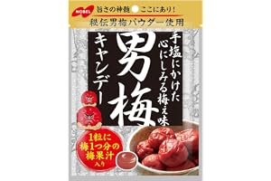 ノーベル製菓 男梅 80g×6袋