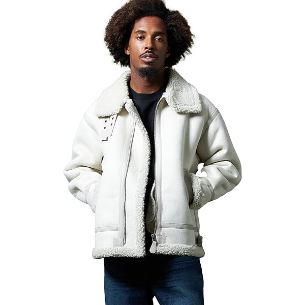 D アルファインダストリーズ B-3フェイクムートン 希少ショートホワイト ALPHA INDUSTRIES (ｱﾙﾌｧｲﾝﾀﾞｽﾄﾘｰｽﾞ) - B-3 SHORT FAKE MOUTON