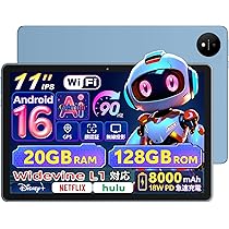 Amazon.co.jp: 【Android 16 タブレット 11インチ】Rebecco M70