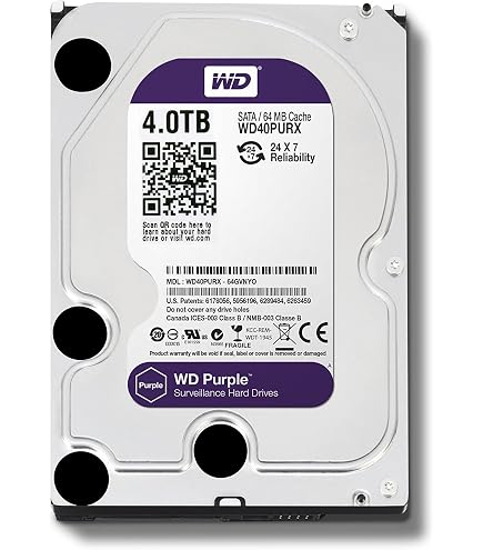 Amazon | WD HDD 内蔵ハードディスク 3.5インチ 2TB WD Purple 監視