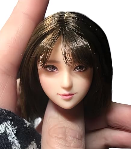 Amazon | X-TOYS 1/6 フィギュア 美少女 アニメ ヘッド 洋服 セット