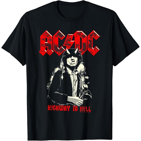 Amazon | AC/DC アンガス・ヤング・プロブレム・チャイルド T