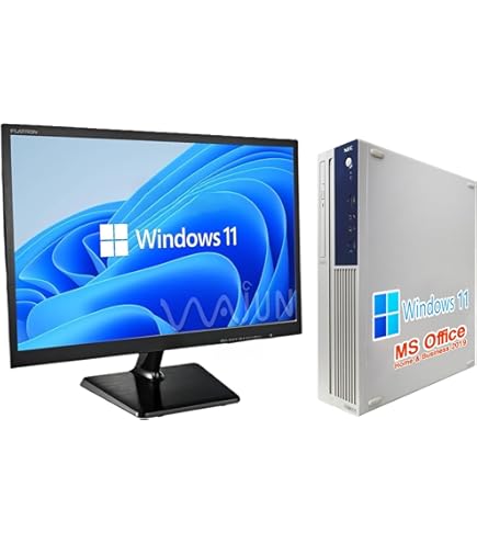 Amazon.co.jp: 【整備済み品】NEC デスクトップPC MK32/22型液晶
