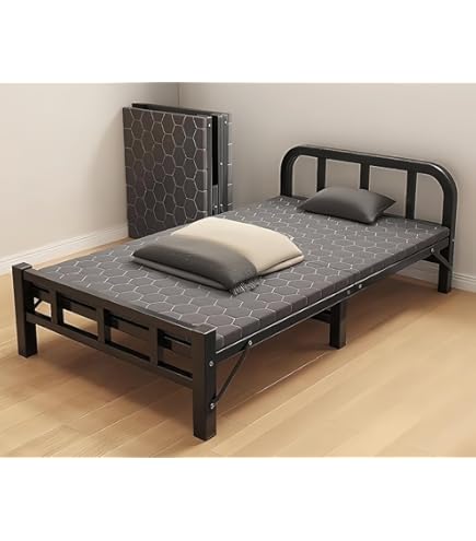 Amazon.co.jp: TUIYIDUO 折りたたみベッド シングルベッド 簡易 幅80CM