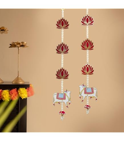 Square Centre Hanging Wall Roof Ceiling Hanging Jhoomar Colorful Mogra Hangings at ₹ 170/piece | Wall Hanging in Thane | ID: 2850794639248