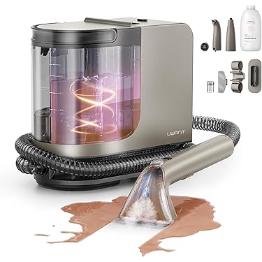 スチームクリーナー カーペットクリーナー、スーパー吸引 18000pa 2in1 Amazon | 【核心技術の革新 18000Pa超強吸引力】uwantリンサー