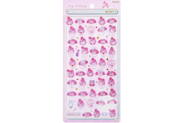 サンスター文具(Sun-Star Stationery) マイメロディ サンリオキャラクターズ グッズ ボンボンドロップシール ミニ S8815089