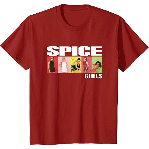 Amazon | 公式スパイスガールズロゴ。 Tシャツ | Tシャツ・カットソー 通販