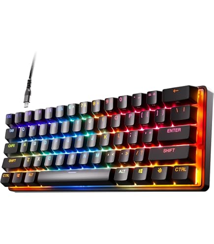 Amazon | SteelSeries Apex 7 TKL Compact Mechanical Gaming Keyboard