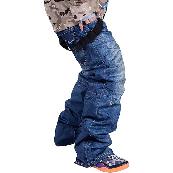 Amazon.co.jp: [iBSTETES] スキーウェア パンツ ジーンズ メンズ